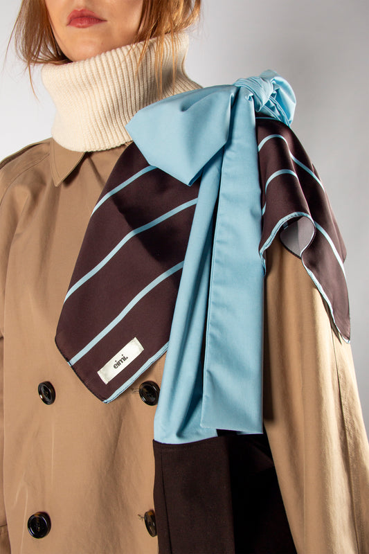 bag and scarf set.