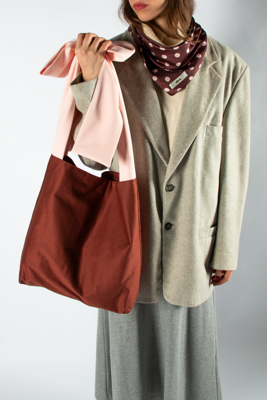 bag and scarf set.