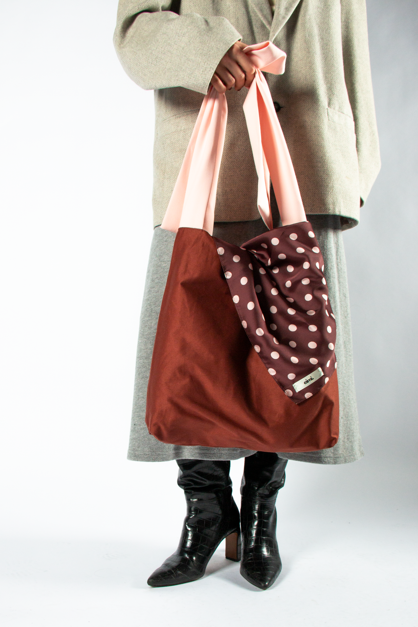 bag and scarf set.